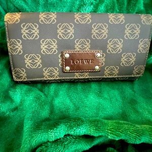 Loewe Anagram Long Wallet